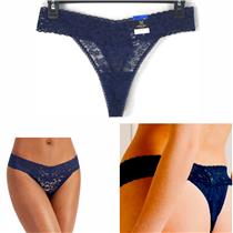 Womens Inc International Lace Thong Navy Sea Choose Size New Panty