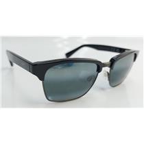 Maui Jim Kawika MG-BG 54 18-140 Black Frame W/ Grey Polarized Lens Sunglasses