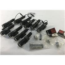 Lot of 10 Sure-Fire Non-LED 6V Battery-Powered Flashlights w/ Extras - SEE INFO