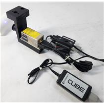 Coherent Cube 117429/AA 404nm / 50mW Laser Diode 160mW Max W/ Controller & PSU