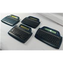 LOT OF 4 AlphaSmart 3000 Vintage Portable Word Processors - SEE DESCRIPTION