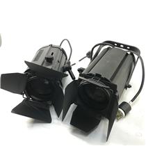 Lot of 2 Selecon Acclaim 3.3kg 4" Fresnel Lens Studio Lighting Stage Lights