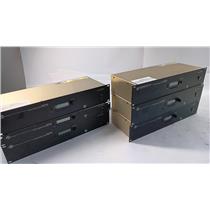 Lot Of 6 Lectrosonics Digital Automatic Matrix Mixer + DSP DM1624/ DM1612/ DM812