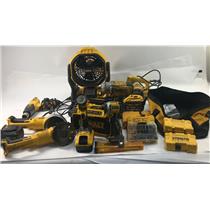 Lot of DeWalt Power Tools Angle Grinder / Impact Driver & More - PICKUP ONLY