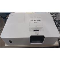HITACHI CP-WX5505 WXGA 3LCD Projector 5200 Lumens - 2083 Lamp Hours - No Remote