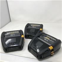 Lot of 3 Zebra ZQ630 Mobile Thermal Bluetooth Barcode Printers - SEE INFO