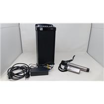 Lot of 6 LightSpeed 705iR Portable Classroom Amplifiers W/POWER ADAPTER & Mics