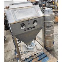 Econoline Abrasive Sandblast Cabinet W/ Dust Collector - PICKUP ONLY - SEE DESC