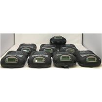 Lot of 8 Zebra RW 420 R4D-0U0A000N-10 Mobile Thermal Printers - WORKING