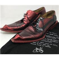 John Fluevog The Swordfish DIO Leather Dress / Derby Shoes - Size 13US