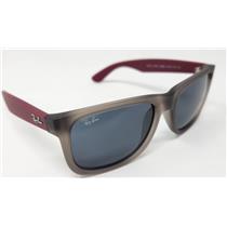Ray-Ban RB4165 6509/87 54-16 145 3N Justin Sunglasses Transparent Gray Frame