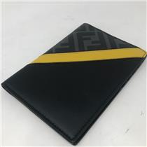Fendi Roma Diagonal Bifold Card Holder RFID Blocking Wallet