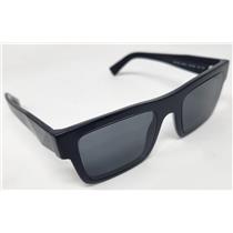 Prada SPR19W 52-21 1AB-5S0 145 3N Black Frame Sunglasses W/ Gray Lenses