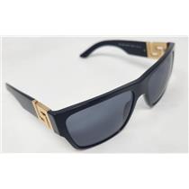 Versace Mod.4296 GB1/87 59-16 140 3N Black Frame Sunglasses W/ Gray Lenses