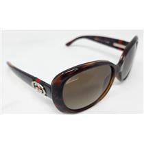Gucci GG 3644/S DWJHA 56-17 Tortoise Frame Sunglasses W/ Brown Gradient Lenses
