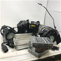 Lot of Lowel Pro/Tato/Omni Photography Studio Lighting w/ Bulbs
