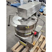Cleveland MKDT-12T 12 Gallon Direct Steam Tilting Mixer Kettle - PICKUP ONLY