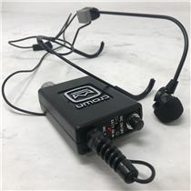 Crown CM-311A Headworn Condenser XLR Microphone 9V - SEE INFO - FOR PARTS
