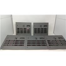 Lot of 5 Riedel Intercom Panel DCP-1016E w/Power Cord -No Mic/Powers On/SEE DESC