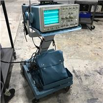 Tektronix 2465B 4-Ch Digital Oscilloscope 400MHz w/ K212 Cart - PICKUP ONLY
