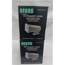 Lot of 4 NEW OPEN BOX Speco Technologies SPC-15RP Weatherproof PA Trumpet Horn