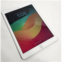 Apple iPad A1893 9.7" 6th Gen 32GB iOS 17.7.10 Wi-Fi Only White / Silver Tablet