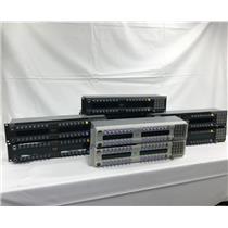 Lot of 9 RTS Telex Rackmount Audio Intercom Panels KP-32 - SEE INFO