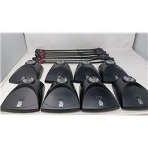 Pyle Set Of 8 PDWM8300 Wireless Condenser Tabletop Gooseneck Microphones