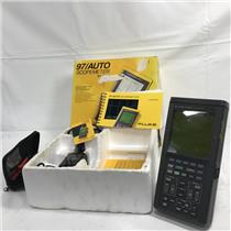 Fluke 97 Handheld 50MHz Auto / Scopemeter W /Manual and Extras - SEE INFO
