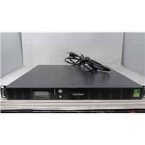CyberPower OR500LCDRM1U 120VA/600W Backup Power Supply Rackmount - WORKING