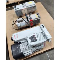 Lot Of 3 Vacuum Pumps 1 Sogevac & 2 Edwards RV8 & E2M8 - SEE DESC - PICKUP ONLY