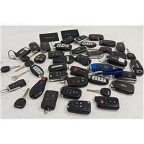 Lot of Mixed Automotive Key Fobs, Tesla, Mercedes, Honda, Chevy - SEE PHOTOS