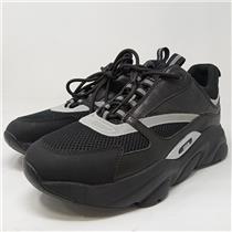 Dior B22 Black & Gray Leather & Mesh Mens Training Sneakers Size EU43 / 10US