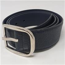 Gucci Micro Guccissima Dark Blue Belt 449716L-BMJ0N-100-40-1476 - SEE PHOTOS