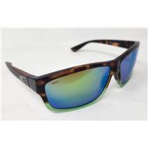 Costa Del Mar 06S9047-1260 CUT Brown Frame W/ Green Mirror Lens Sunglasses