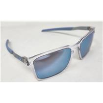 Oakley OO9483-0356 56-17 Exchange Sun Silver / Blue Frames W/ Blue Mirror Lenses