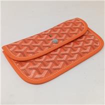 Goyard Paris Leather Card / ID Holder Wallet - Orange - SEE PHOTOS
