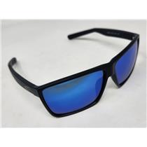Costa Del Mar 06S9018 901835 Rincon Black Frame W/ Blue Mirror Lens Sunglasses