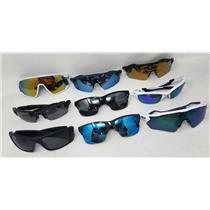 Lot Of 9 Oakley Sunglasses - Various Models / Styles / Sizes - SEE PHOTOS