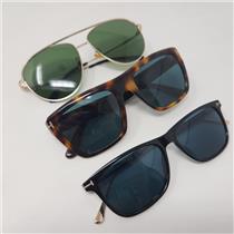 Lot Of 3 Tom Ford Sunglasses - Various Models / Styles / Sizes - SEE PHOTOS