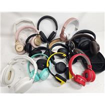 Lot Of Wired & Wireless Headphones Lot # 2 - VARIOUS BRANDS & MODELS - SEE DESC