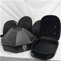 Lot of 5 Soft / Hard Hat Crush Resistant Carrying Cases for Travel - SEE PHOTOS