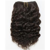 Dark Brown 2 Curly  mohair weft coarse 7- 8" x 50"  26479 QP