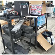 Lot of Miscellaneous Electronics / Speakers / Solar LED Bulbs & More-PICKUP ONLY