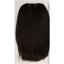 Brown #2 camel hair weft  double row straight 6-8" x 42 " 26262 HP