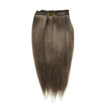 Light mouse brown straight mohair weft coarse 6- 8" x 50" 25913 QP