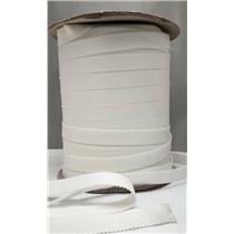 Crownette trims Finishing Elastic white 20 ydx5/8" 26902