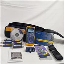 Fluke Networks CableIQ Qualification Cable Tester w/ Extras - WORKING - SEE INFO