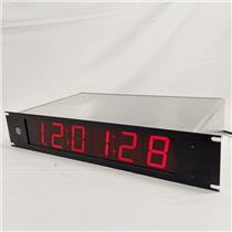 ESE ES-996U 6-Digit Studio Desktop Time Clock Code Remote Display - WORKING