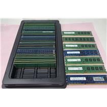 Lot Of 50 - 4GB DDR3 PC3 Desktop Memory RAM - 1RX8 & 2RX8 MIXED LOT / BRANDS